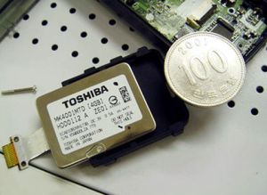 Toshiba 0.85-inch 4GB HDD